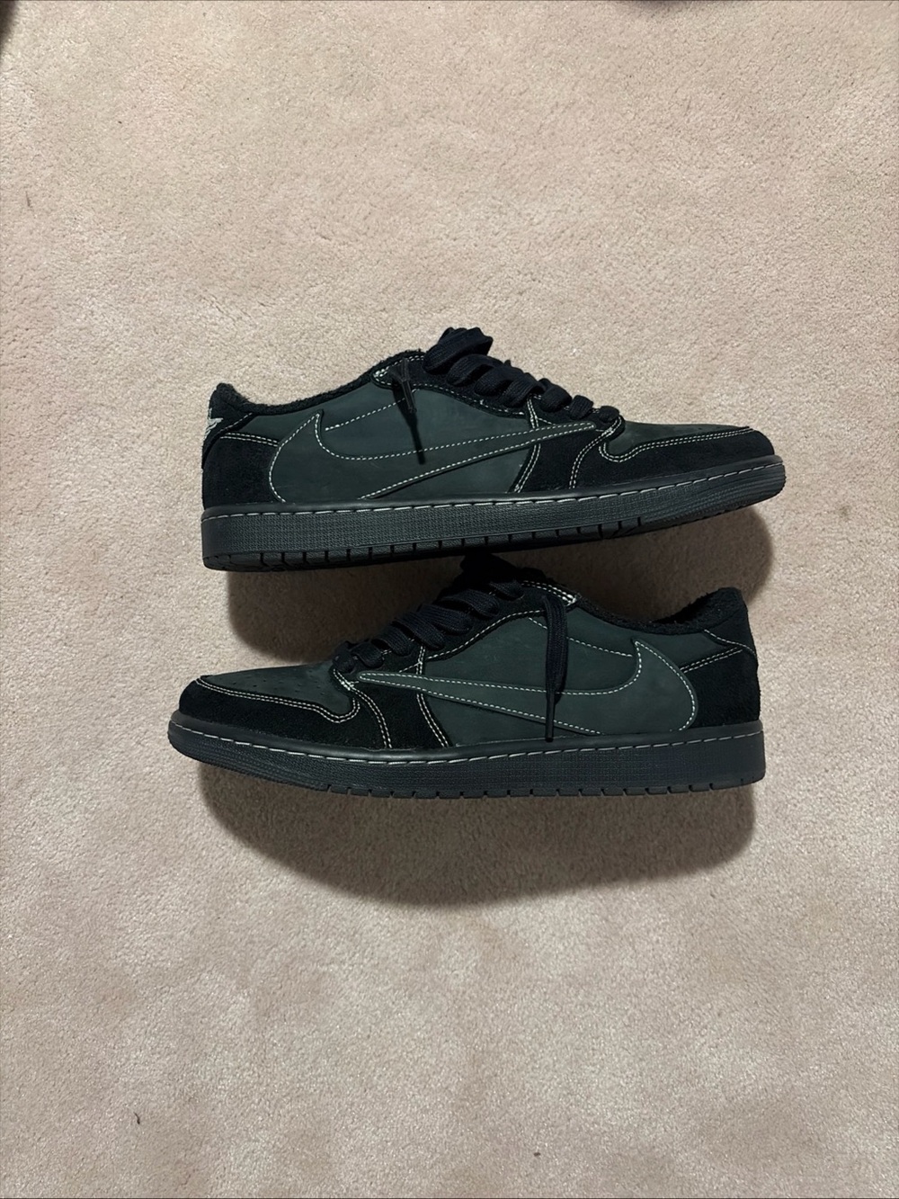 Travis Scott Jordan 1 phantom low eBay authenticated